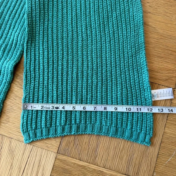 Lacoste Long Wool Blend Knit Scarf Cozy Winter Accessory - Picture 3 of 7